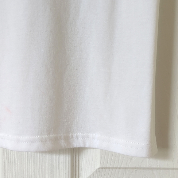 Here Comes The Sun Floral Graphic Casual Short Sleeve Crewneck T-shirt White S - Picture 8 of 11